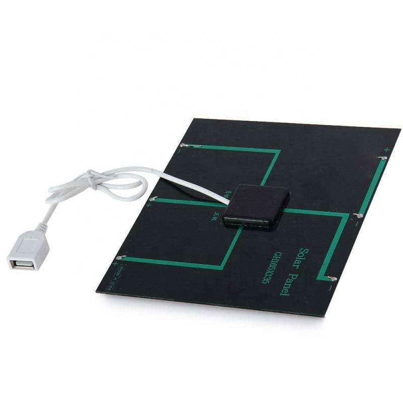 Factory sell 3.5W Solar Charger Polycrystalline Solar Cell Solar Panel USB Solar Mobile Charger For Power Bank Featured Image