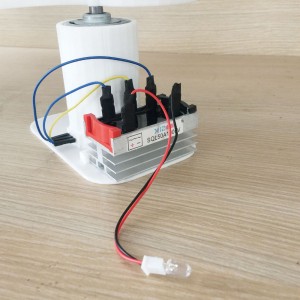 20w Micro Wind Turbine With LED Light Vertical Wind Generator For New Energy Science Class