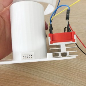20w Micro Wind Turbine With LED Light Vertical Wind Generator For New Energy Science Class