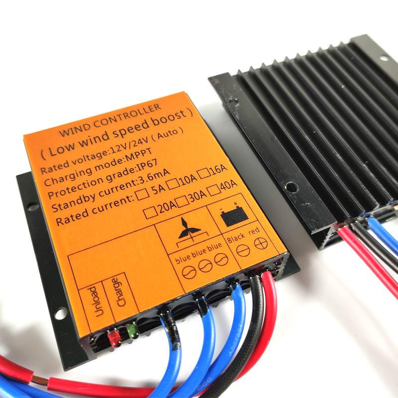 20A 12V 24V AUTO MPPT wind turbine charger controller Featured Image