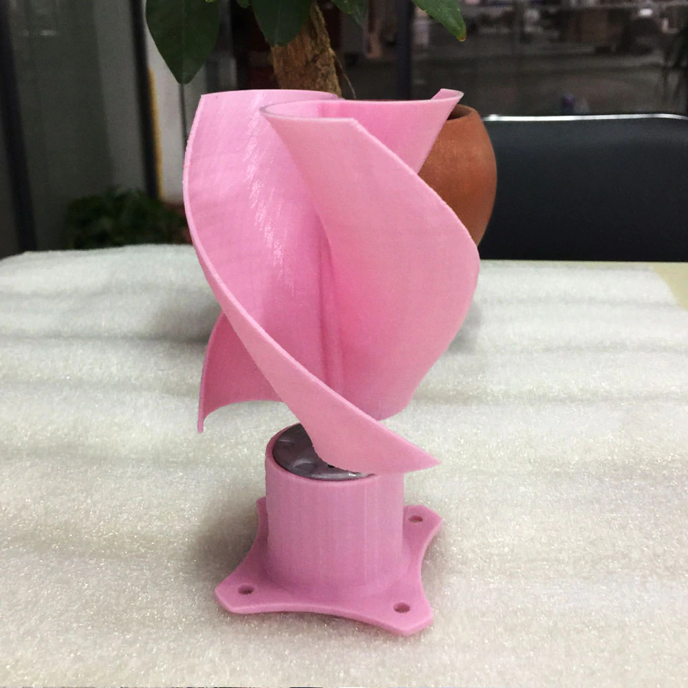 vertical wind generator toy with LED Light for new energy classes