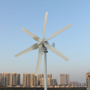 SUN 400w 800w 12v 24v 6 Blades Horizontal Wind Turbine Generator