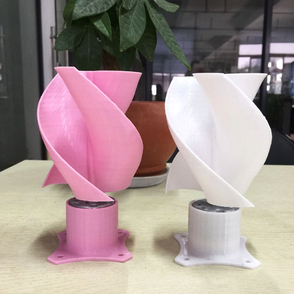 vertical wind generator toy with LED Light for new energy classes