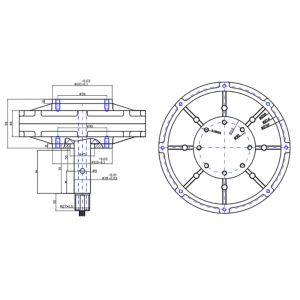 1.5kw 220v Coreless Permanent Magnet Alternator Maglev Generator