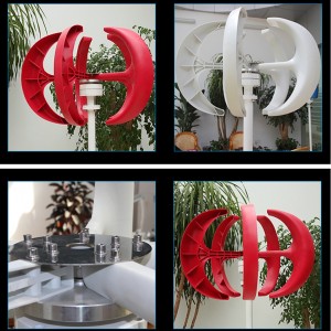 1kw 24v 48v Vertical Wind Turbine For Home Hybrid Streetlight