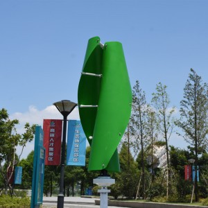 Spiral 1kw 2kw 3kw 5kw 12v-96v Vertical Wind Turbine Helix Small Wind Generator