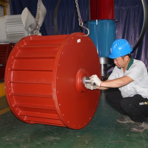 100kw 50kw 220v-430v Low Speed Gearless Permanent Magnet Generator AC Alternators