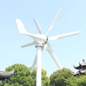 600w 3 5 bladesHorizontal axis wind tu 3phase AC 12v 24v 48v wind turbine with MPPT wind controller for home use