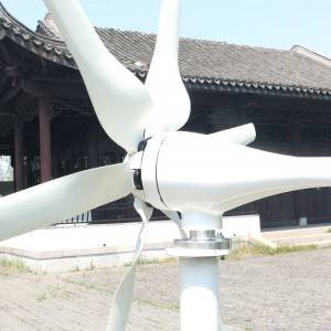 600w 3 5 bladesHorizontal axis wind tu 3phase AC 12v 24v 48v wind turbine with MPPT wind controller for home use