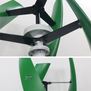 800w 48v Vertical Wind Turbine Generator Free Alternative Energy