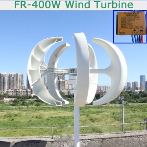 Factory wholesale 600w portable wind turbine eolienne verticale
